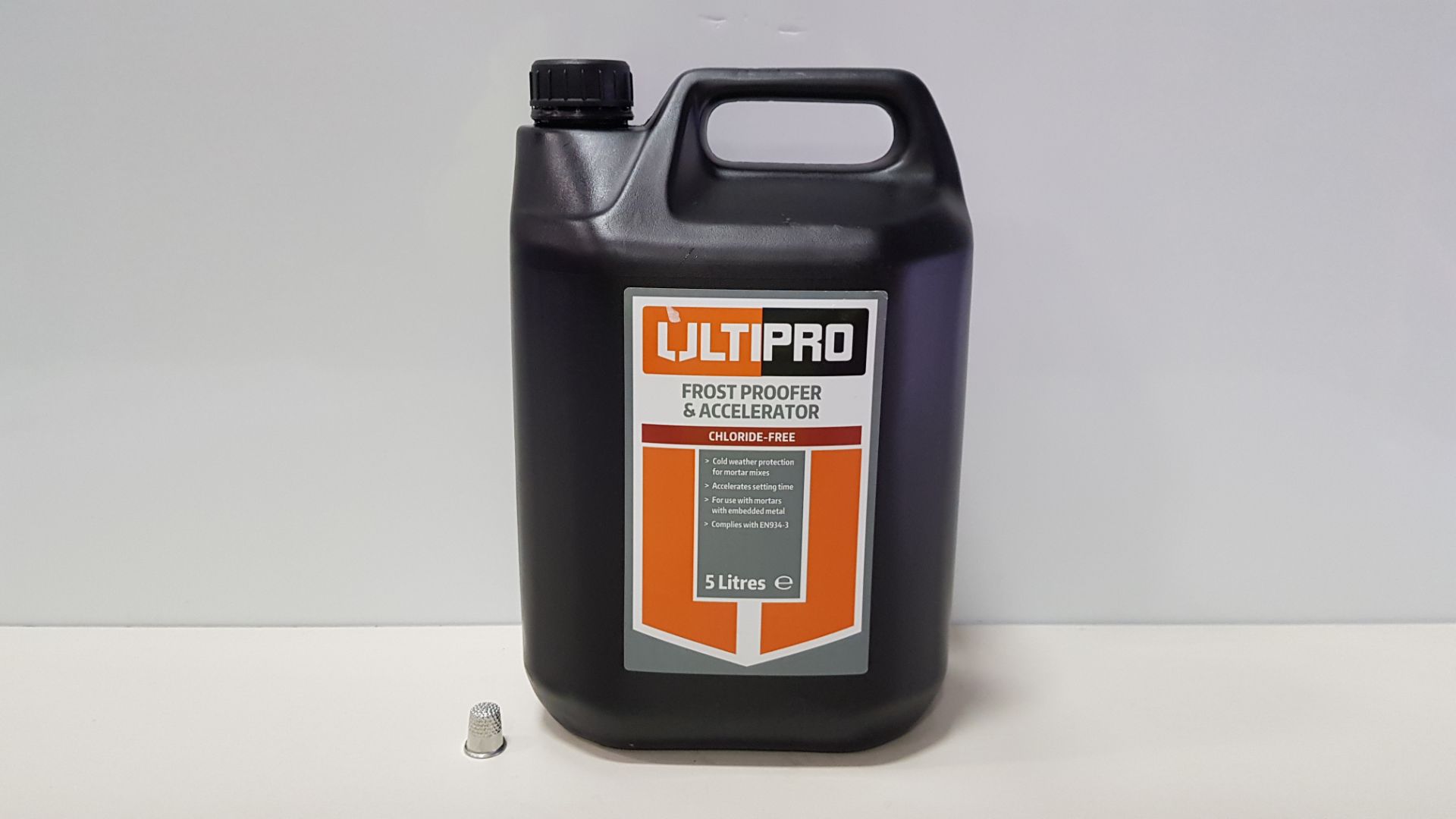 60 X BRAND NEW 5 LITRE ULTIPRO FROST PROOFER & ACCELERATOR (COLD WEATHER PROTECTION FOR MORTAR