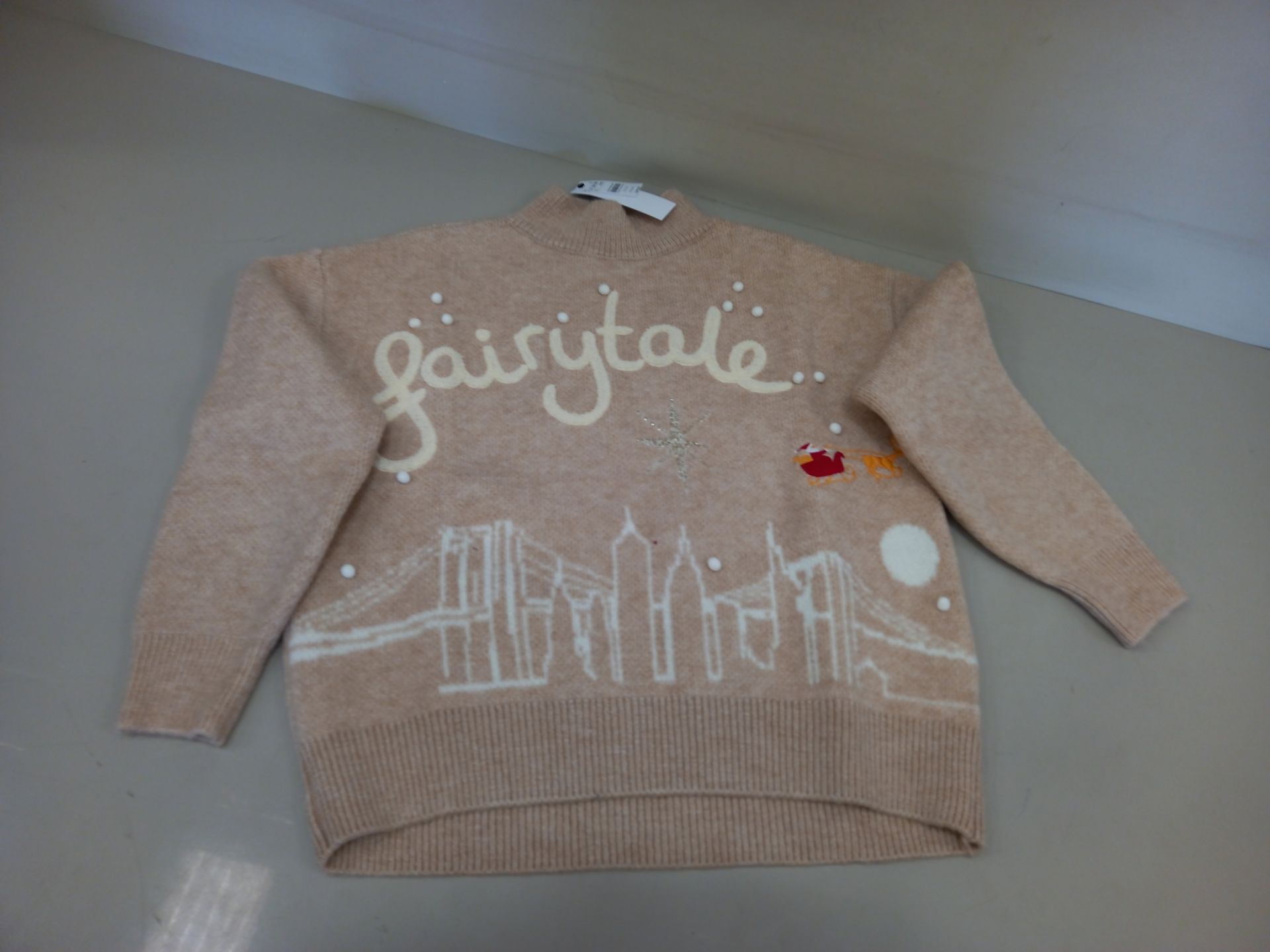 10 X BRAND NEW TOPSHOP FAIRYTALE JUMPERS - 4 X SIZE LARGE, 4 X SIZE MEDIUM AND 2 X EXTRA SMALL