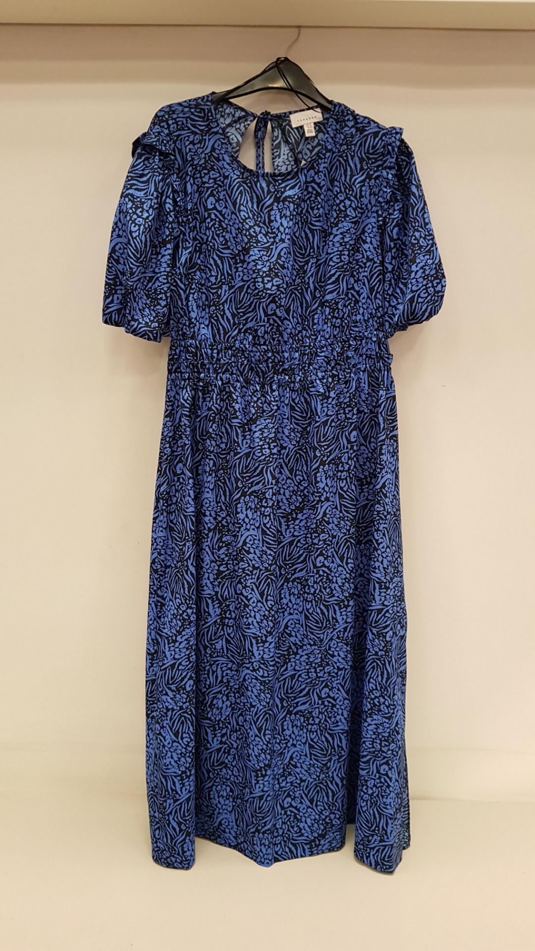 20 X BRAND NEW DOROTHY PERKINS BLUE AND BLACK DRESSES IN VARIOUS SIZES RRP £45.00 (TOTAL RRP £900.