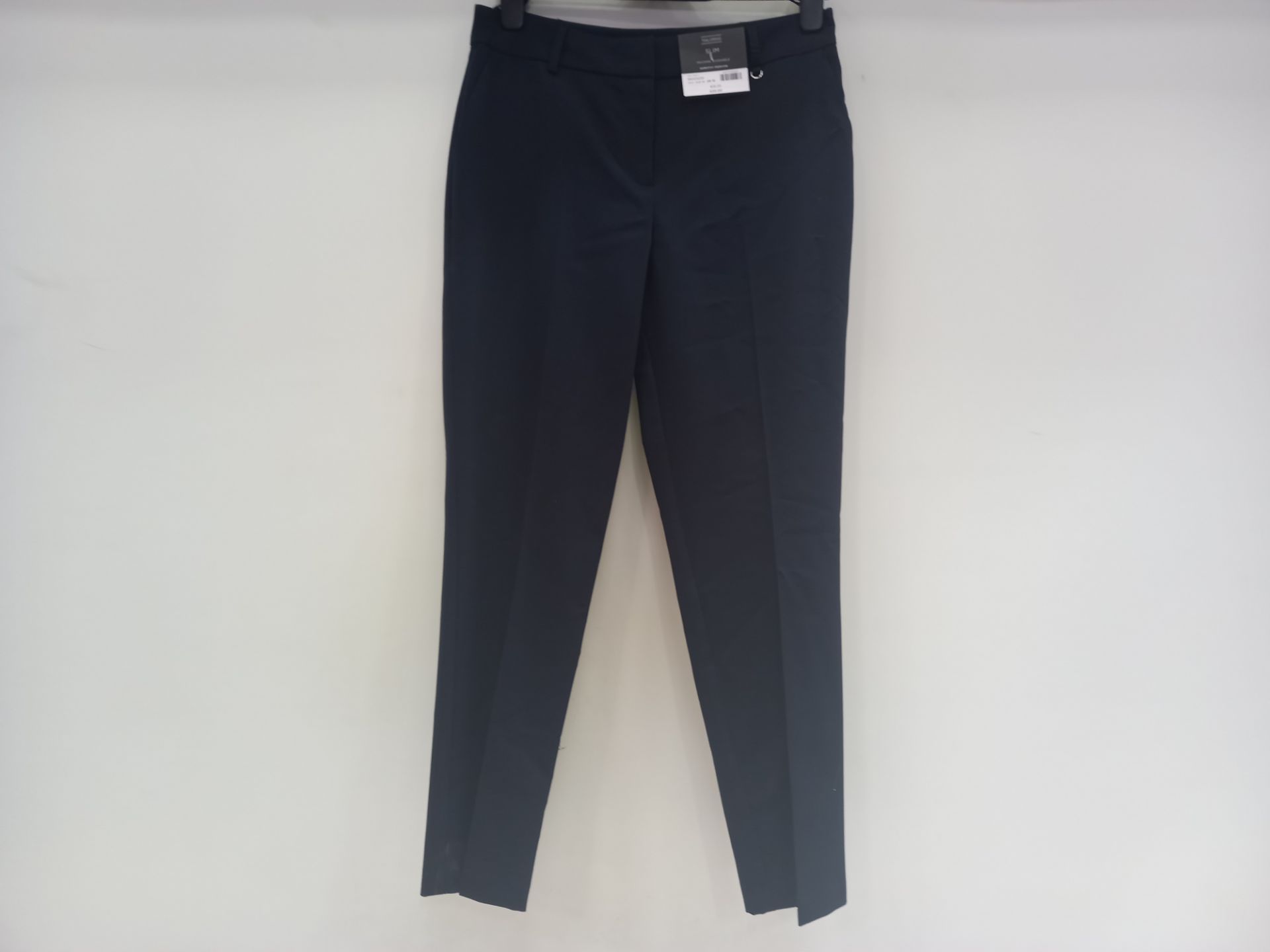 15 X BRAND NEW DOROTHY PERKINS SLIM FIT NAVY TROUSERS IN VARIOUS SIZES RRP £20.00 (TOTAL RRP £300.