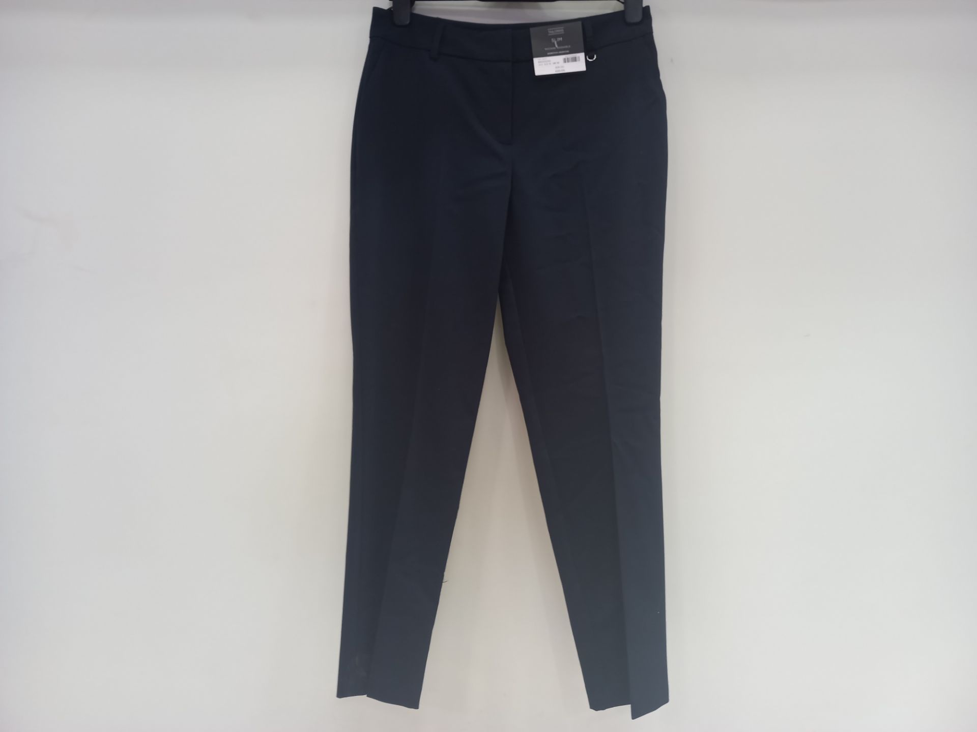 15 X BRAND NEW DOROTHY PERKINS SLIM FIT NAVY TROUSERS IN VARIOUS SIZES RRP £20.00 (TOTAL RRP £300.