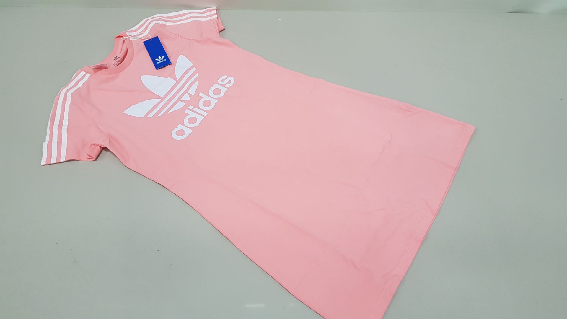 15 X BRAND NEW ADIDAS PINK SKATER DRESS ITEM CODE - A631 PD9TL AGE 13-14 YEARS