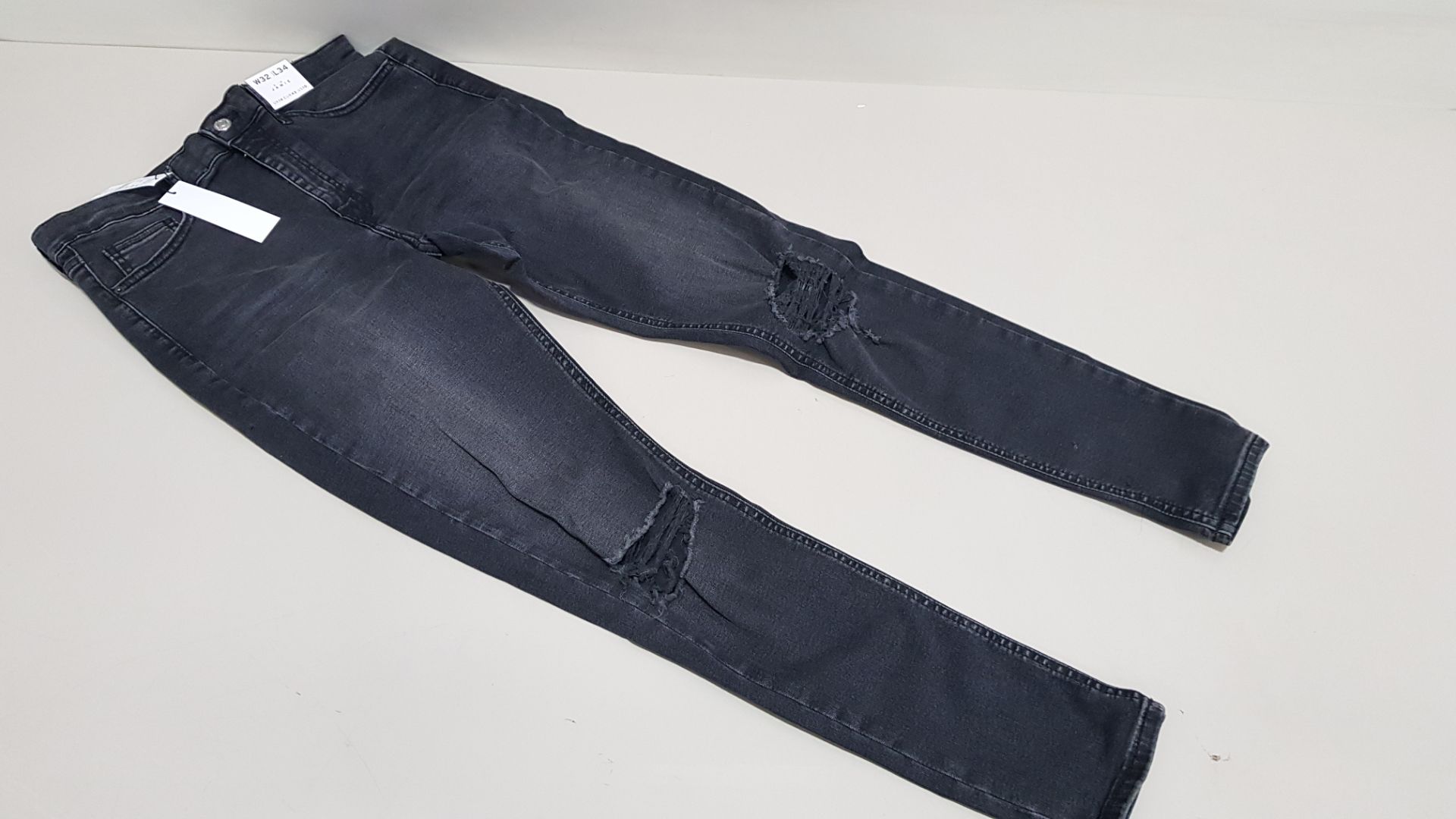 10 X BRAND NEW TOPSHOP JAMIE JEANS UK SIZE 10 AND 14 RRP £42.00 (TOTAL RRP £420.00)