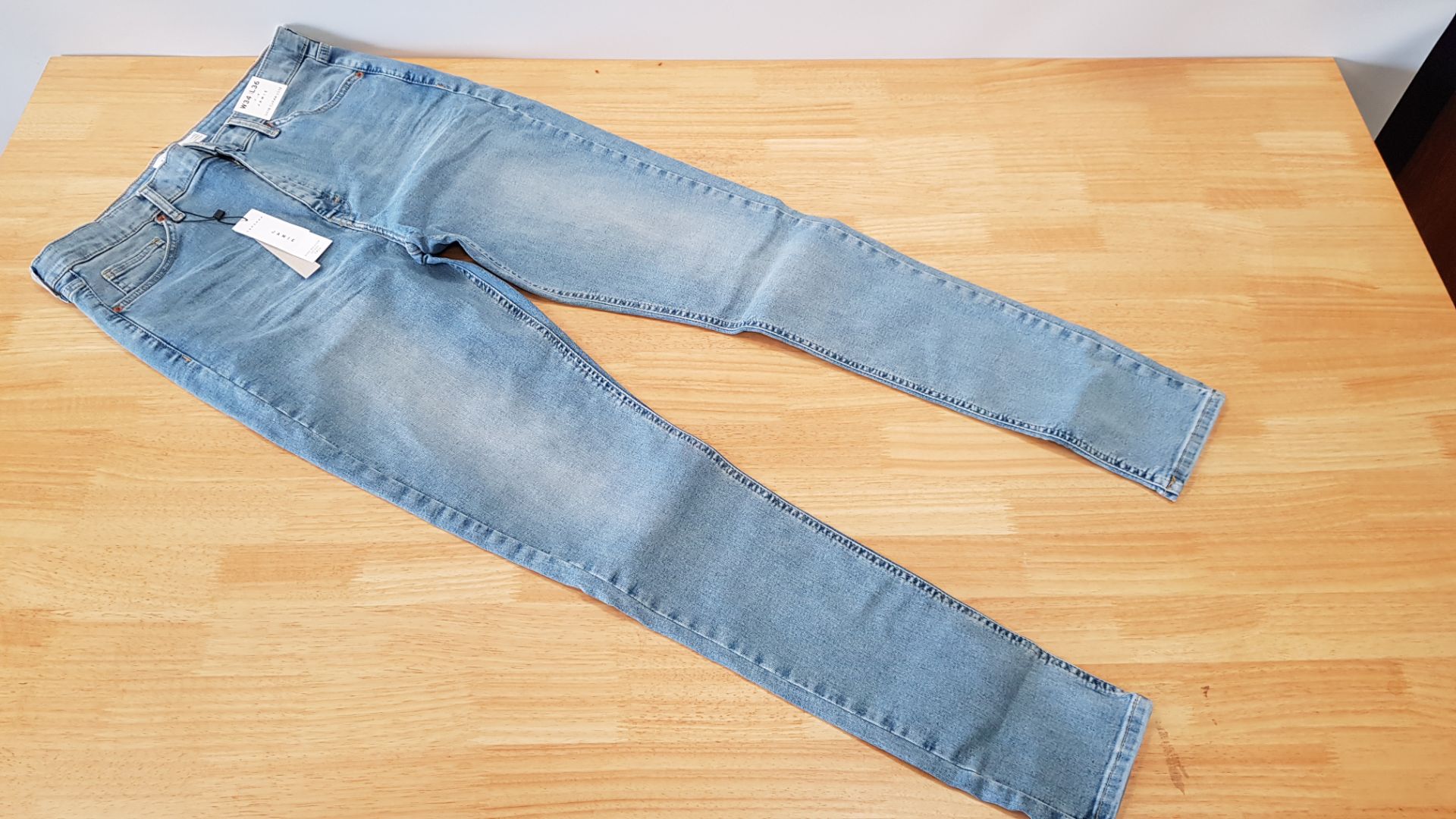 12 X BRAND NEW TOPSHOP JAMIE HIGH WAISTED SKINNY TALL JEANS UK SIZE 10 RRP £40.00 (TOTAL RRP £480.