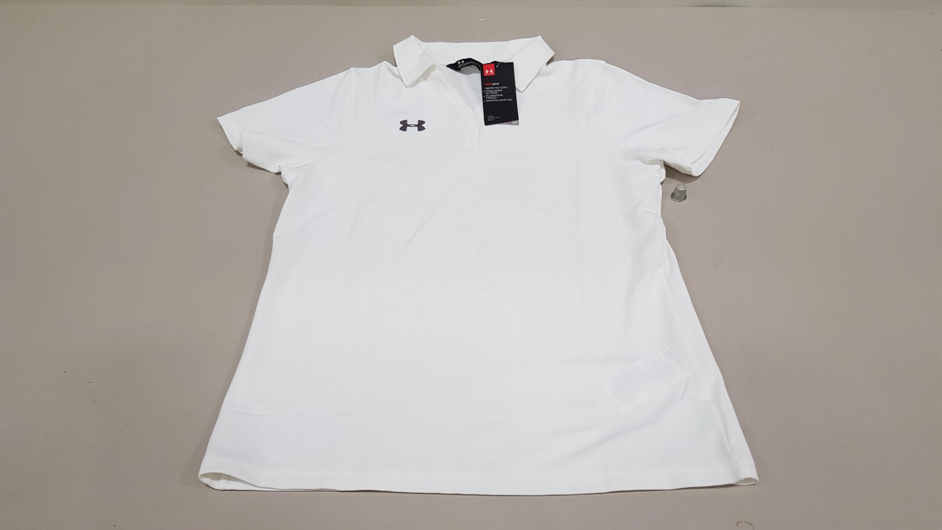 15 X BRAND NEW UNDER ARMOUR WOMENS SPORTS POLO SHIRTS SIZE SMALL