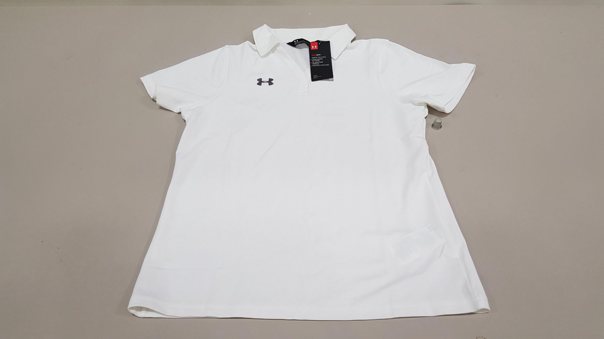 15 X BRAND NEW UNDER ARMOUR WOMENS SPORTS POLO SHIRTS SIZE SMALL