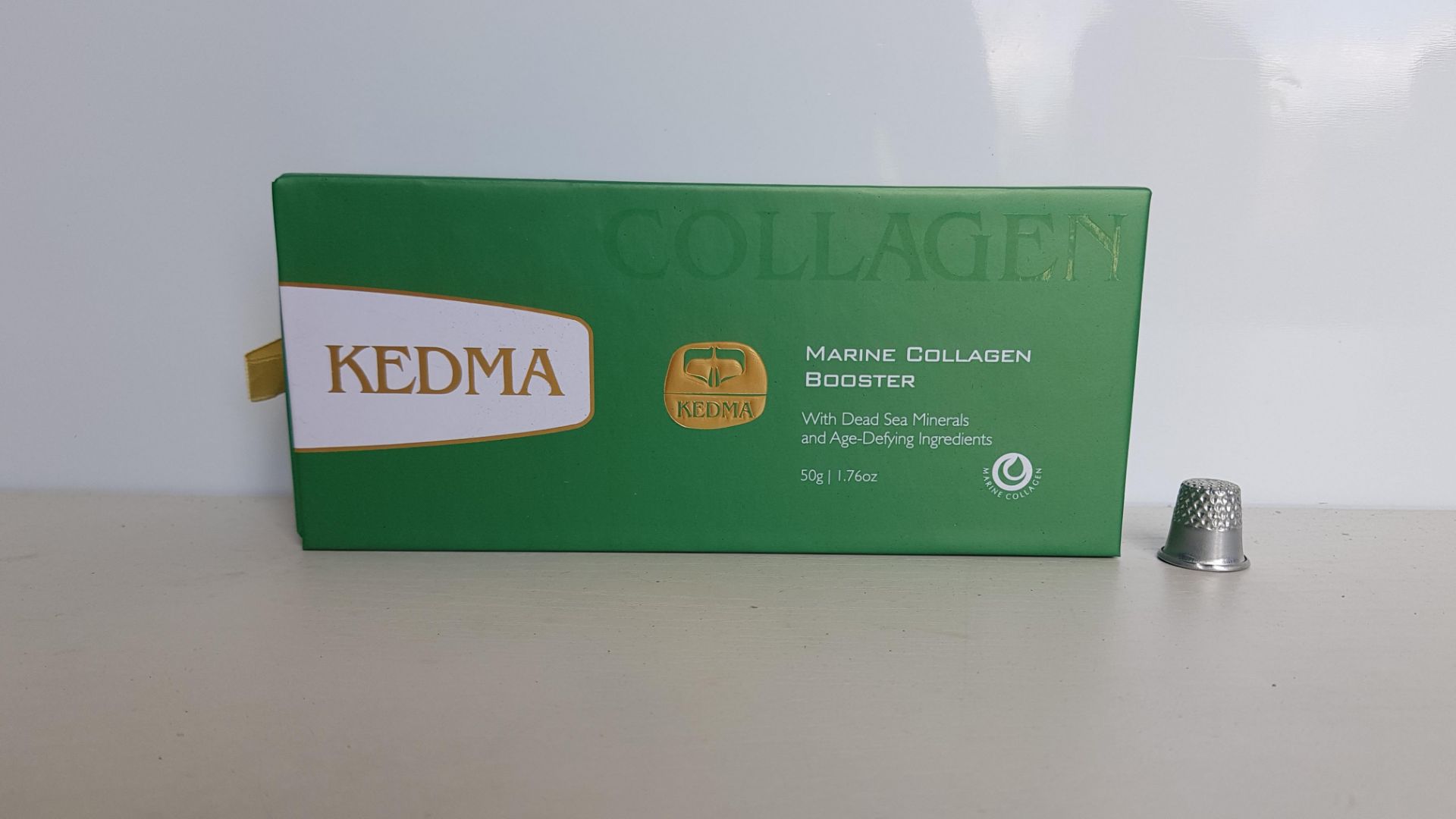 2 X BRAND NEW KEDMA MARINE COLLAGEN BOOSTER WITH DEAD SEA MINERALS AND AGE-DEFYING INGREDIENTS. (