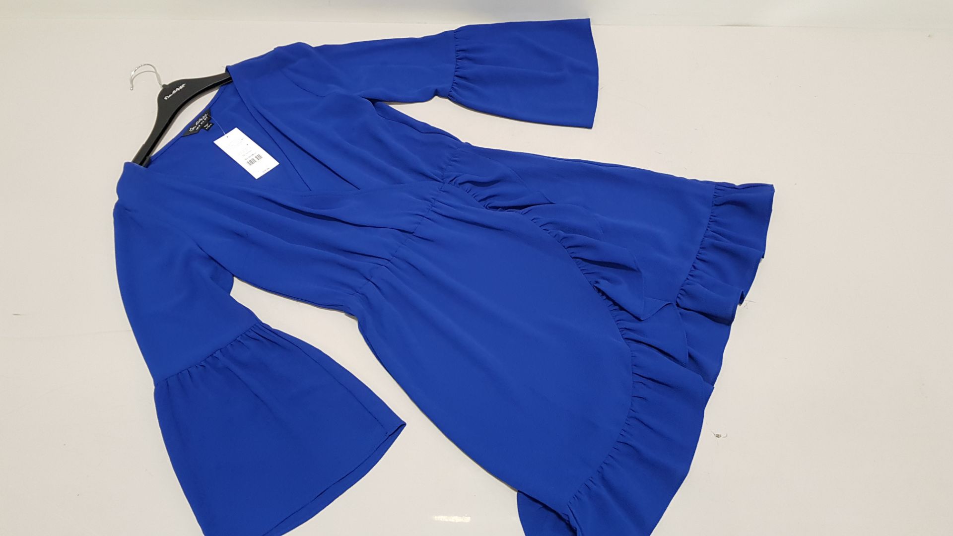 14 X BRAND NEW MISS SELFRIDGE BLUE DRESSES UK SIZE 12 RRP £35.00 (TOTAL RRP £490.00)