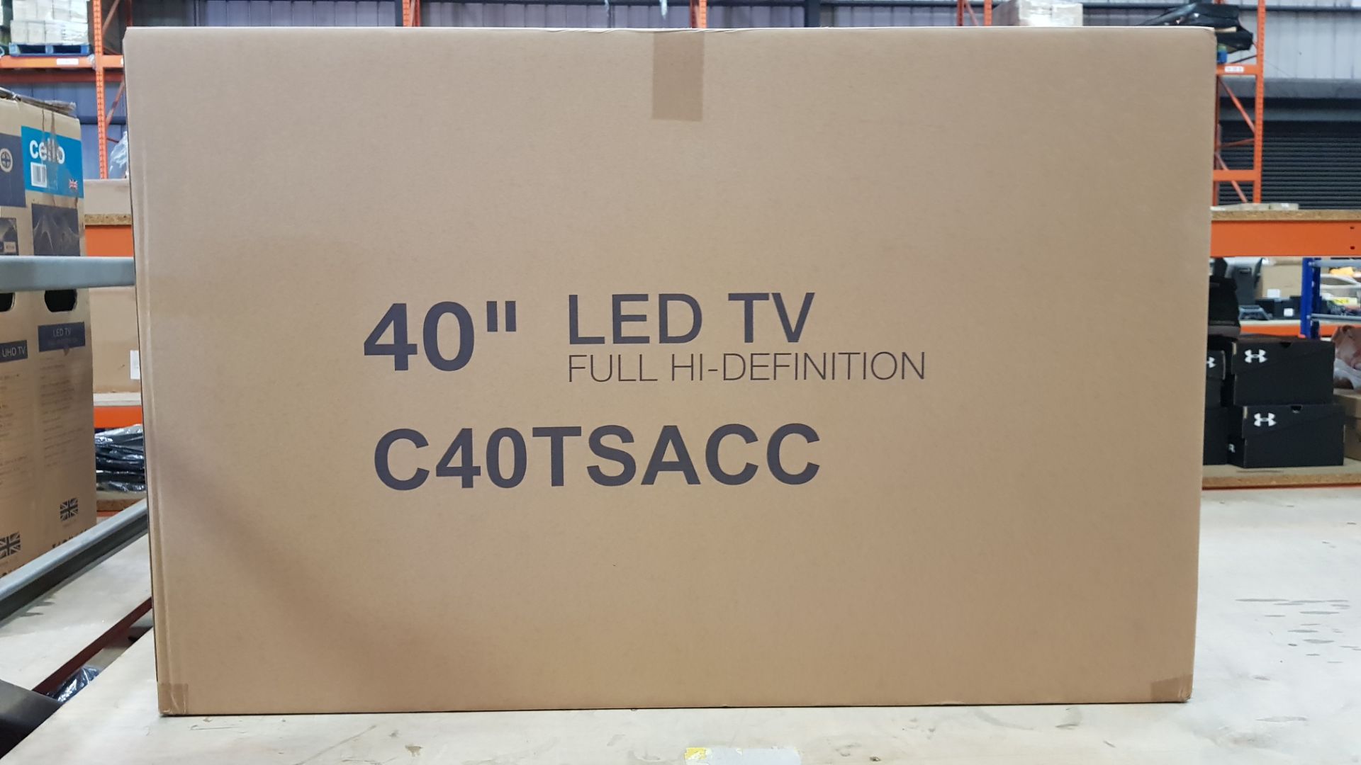 BRAND NEW CELLO 40 LED FULL HI-DEFINITION TV (C40TSACC)