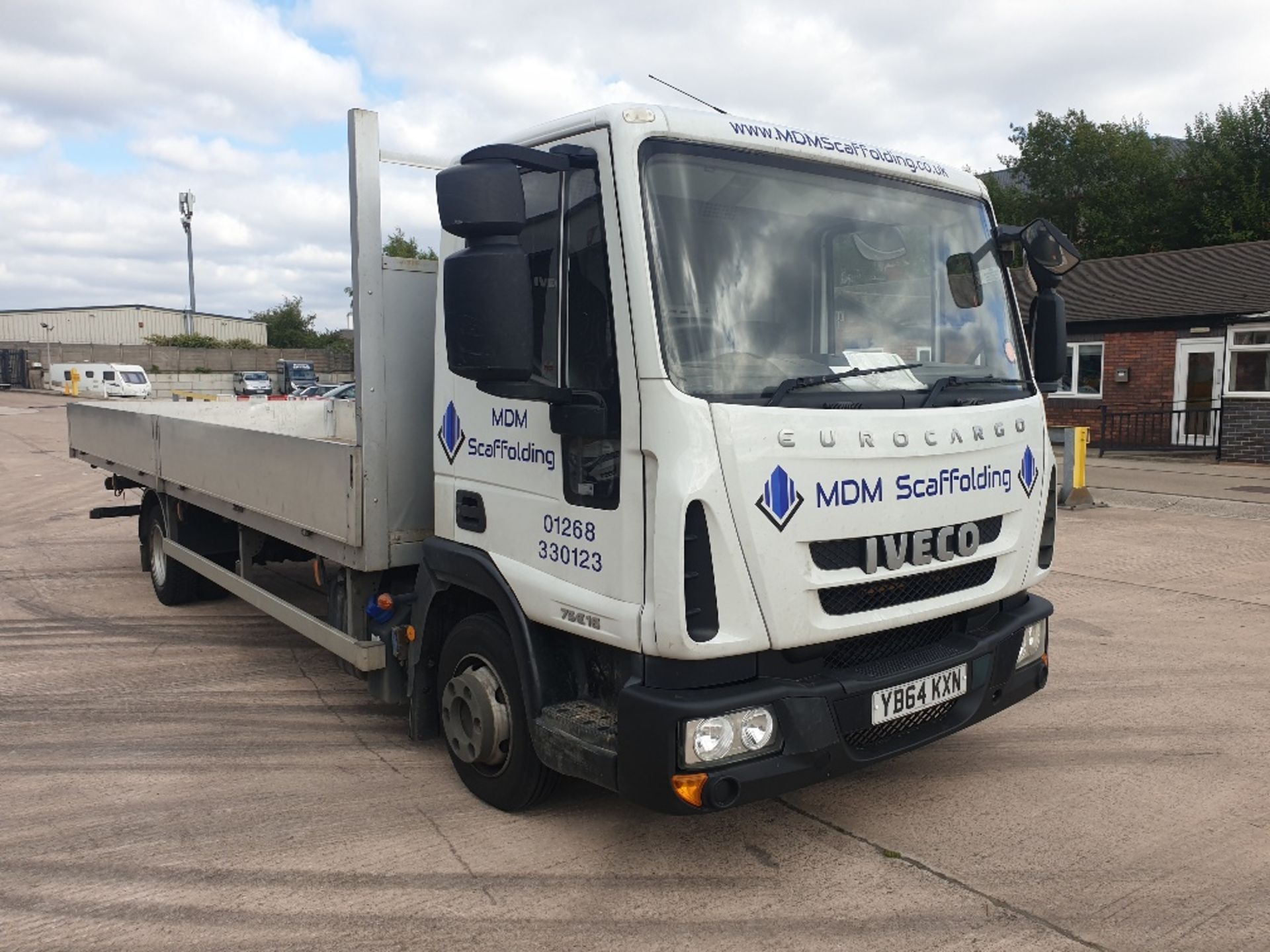 WHITE IVECO EUROCARGO 75E16S S-A. ( DIESEL ) Reg : YB64 KXN, Mileage : 188818 Details: WITH 1 KEY,