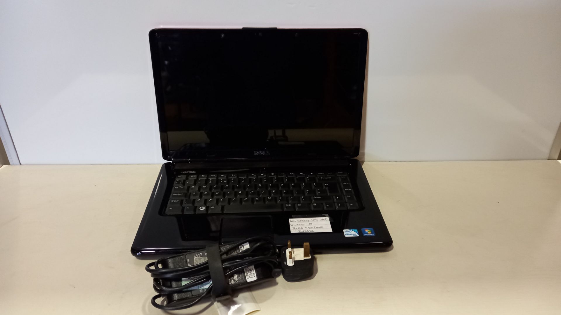 DELL INSPIRON 1545 LAPTOP WINDOWS 10 500GB HARDDRIVE - WITH CHARGER