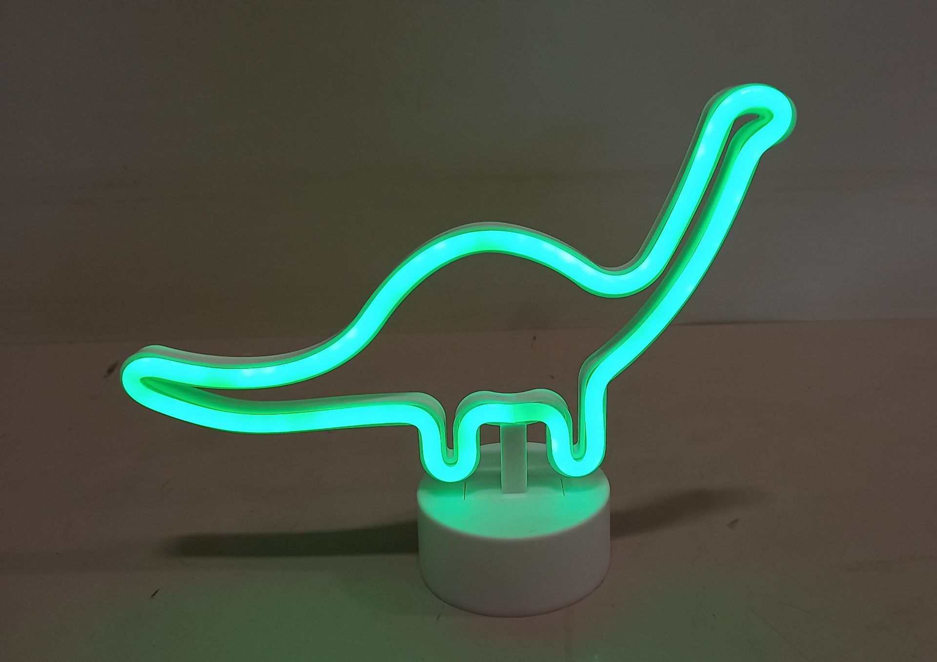 20 X BRAND NEW DINOSAUR NEON NIGHTLIGHTS - IN 20 INNER BOXES - RRP £12 (EBAY) / £15 (AMAZON) -