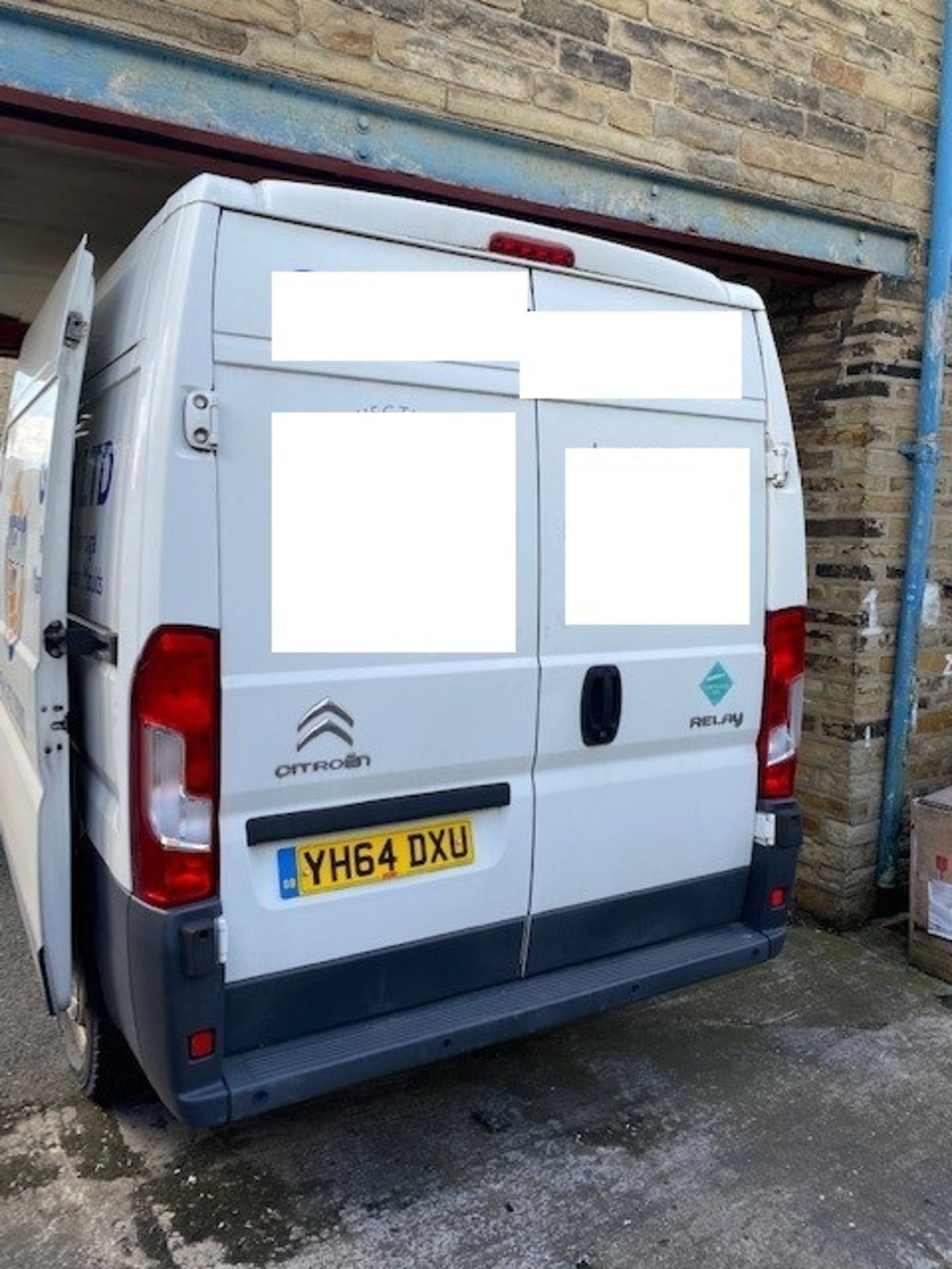 WHITE CITROEN RELAY 35 L2H2 ENTERPRISE. ( DIESEL ) Reg : YH64 DXU, Mileage : 34329 Details: ENGINE - Image 3 of 6