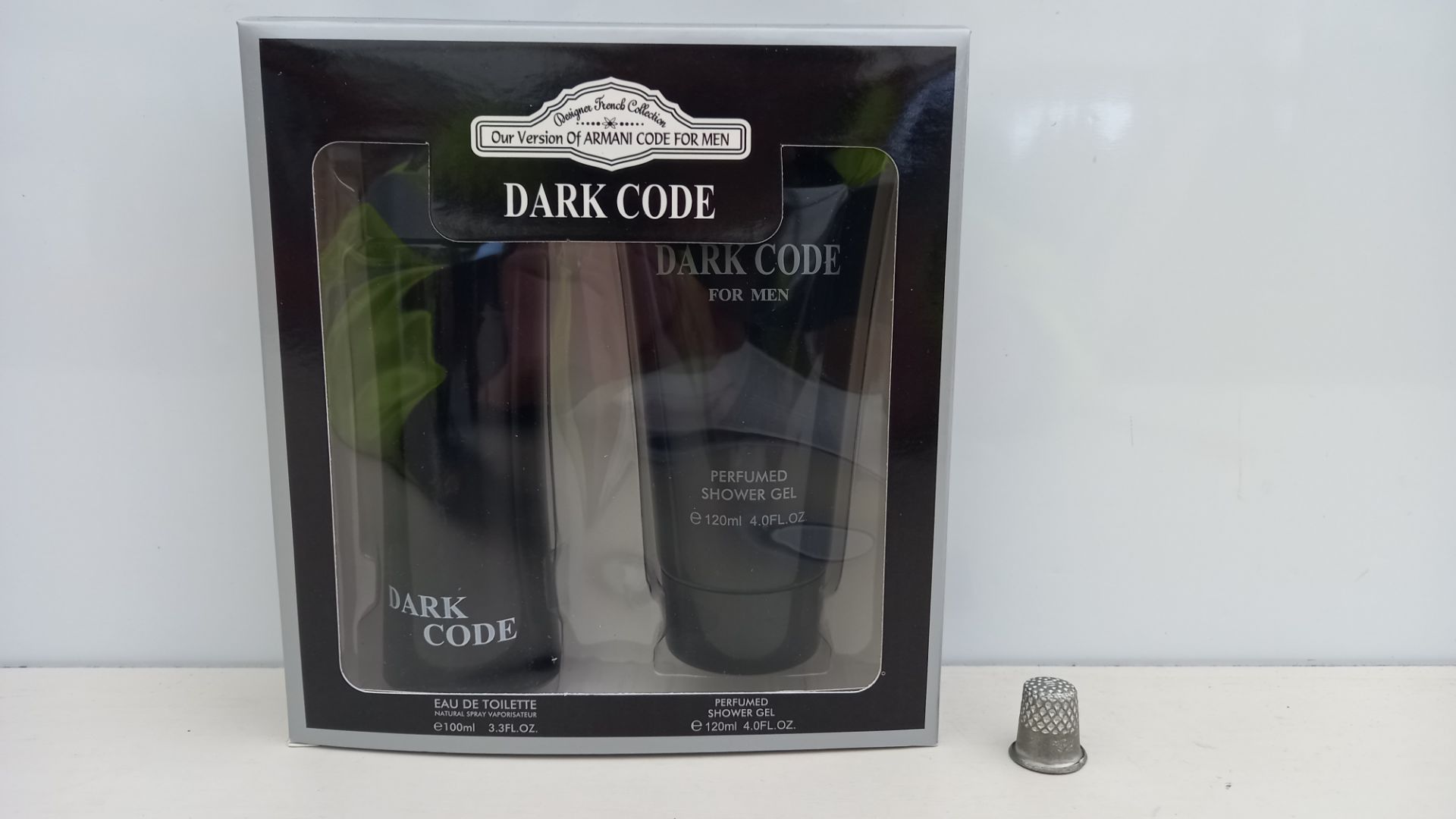 24 X BRAND NEW DESIGNER FRENCH COLLECTION DARK CODE GIFT SET CONTAINING 100ML EAU DE TOILETTE AND