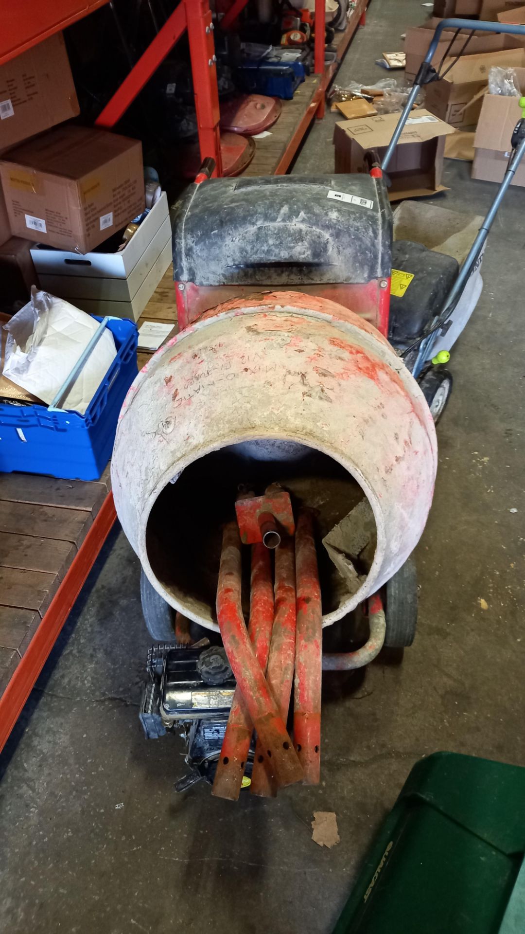 1 X CEMENT MIXER (NO ENGINE)