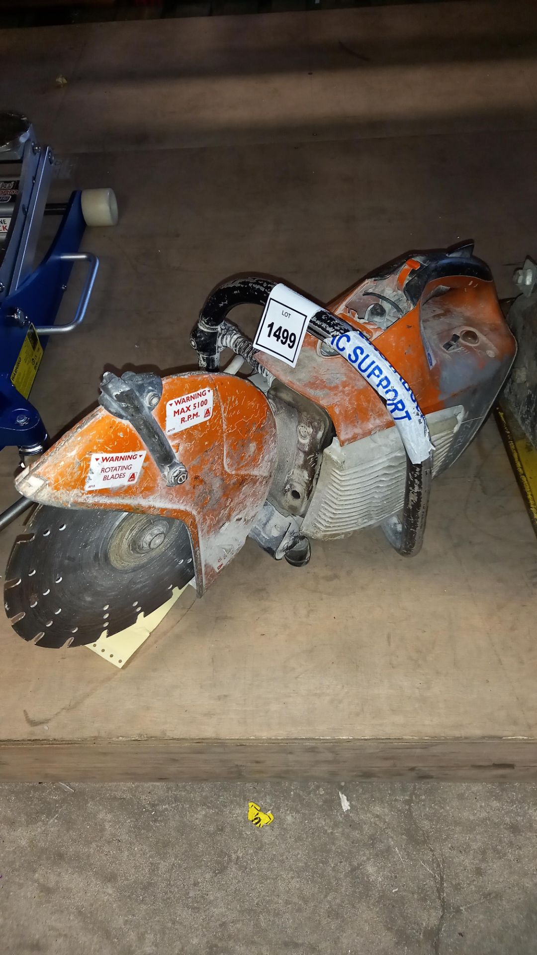 1 X STIHL TS 410 SAW