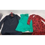 6 X PIECE MIXED CLOTHING LOT CONTAINING MINT VELVET DRESS SIZE 6, COAST DRESS SIZE 10, HUGO BOSS