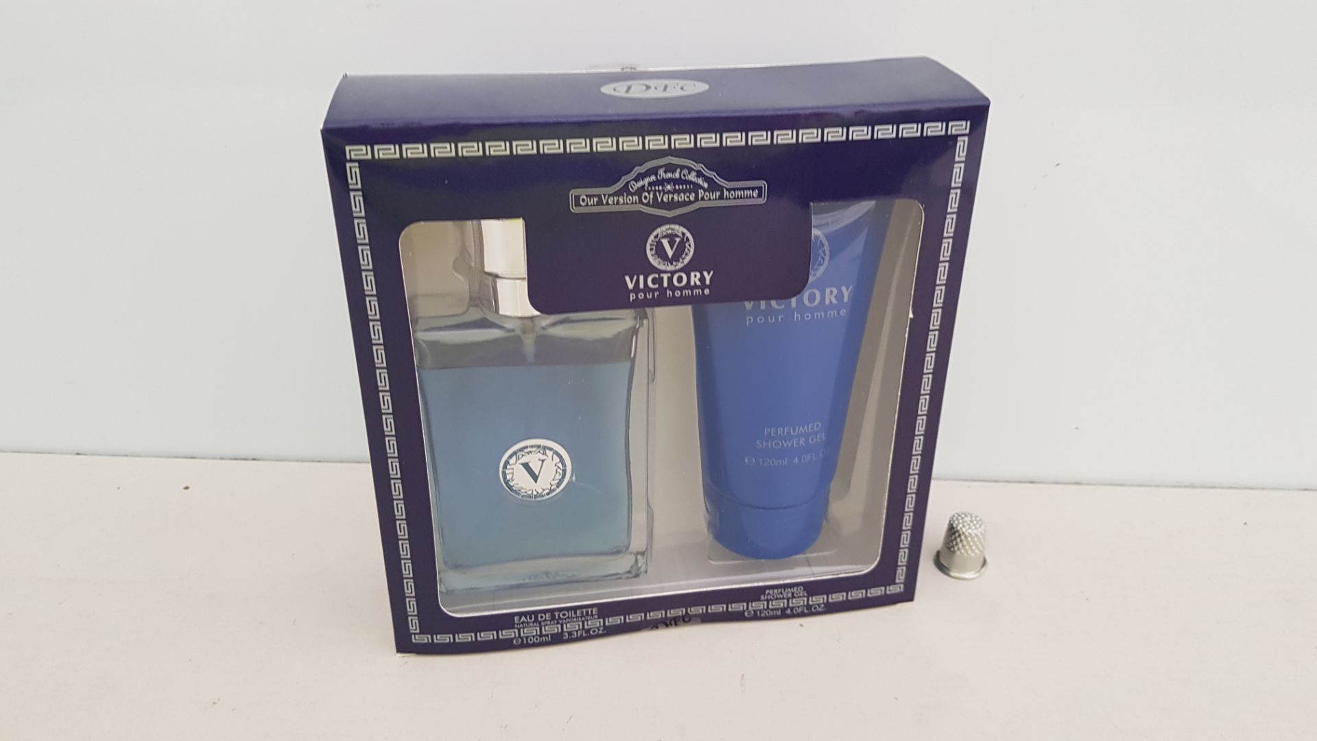 24 X BRAND NEW DESIGNER FRENCH COLLECTION VICTORY POUR HOMME GIFT SET INCLUDING 100ML EAU DE