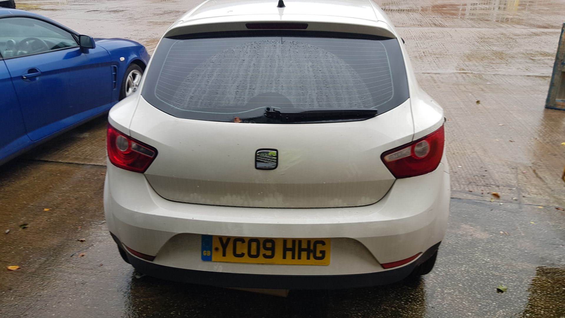 WHITE SEAT IBIZA SPORT 84. Reg : YC09 HHG Details: FIRST REGISTERED 7/6/2009 NO KEYS OR DOCUMENTS - Image 5 of 5