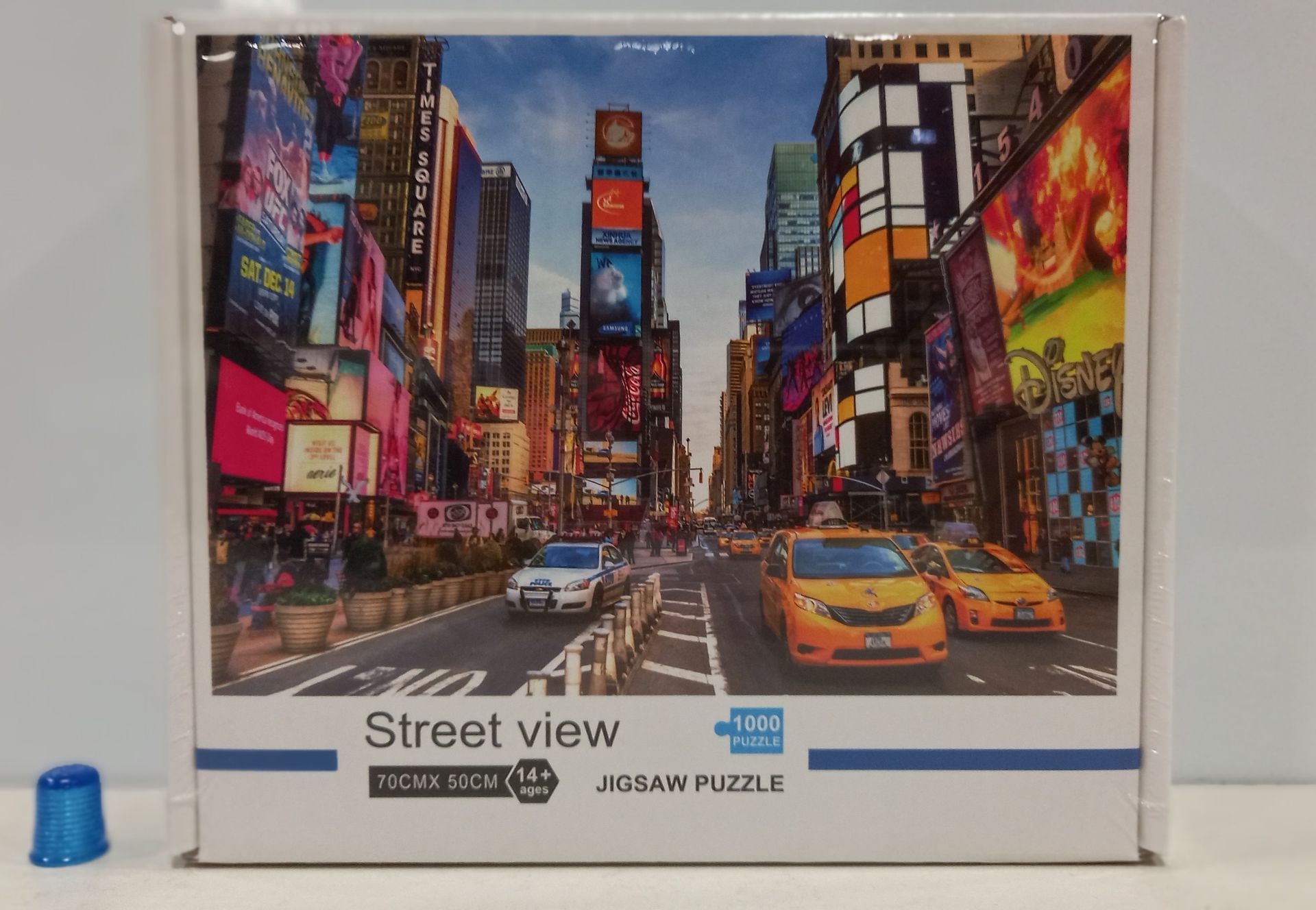 32 X BRAND NEW 1000 PC JIGSAW SETS - STREET VIEW (NY TIMES SQUARE) DESIGN - IN ONE OUTER CARTON