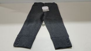 24 X BRAND NEW HAPPYOLOGY KIDS GREY TROUSERS IE AGE 12-18 MONTHS, 24-36 MONTHS AND 18-24 MONTHS