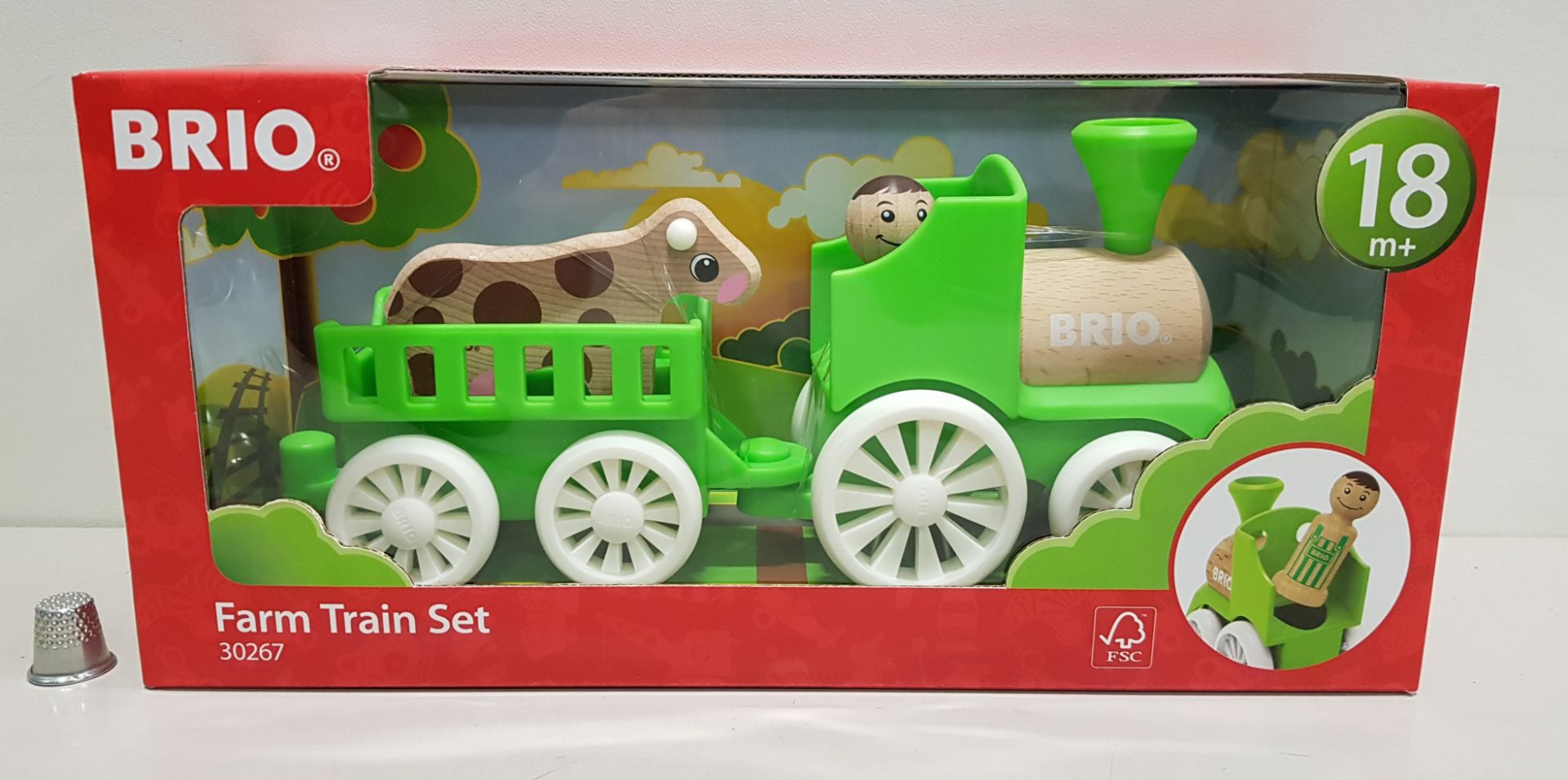 12 X BRAND NEW BRIO MY HOME TOWN TRAIN SET - IN 2 OUTER CARTONS