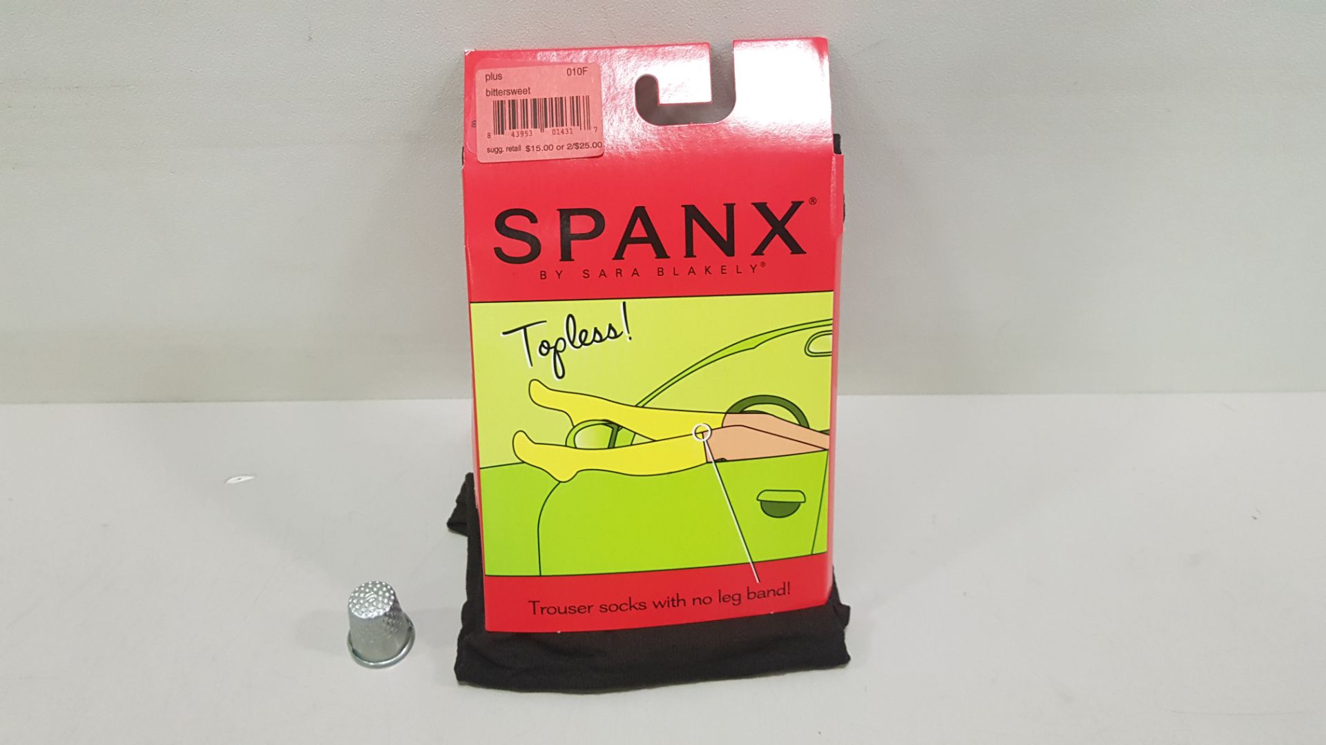 60 X BRAND NEW SPANX BITTERSWEET TOPLESS TROUSER SOCKS WITH NO LEG BAND IN ONE SIZE RRP-$15.00PPC
