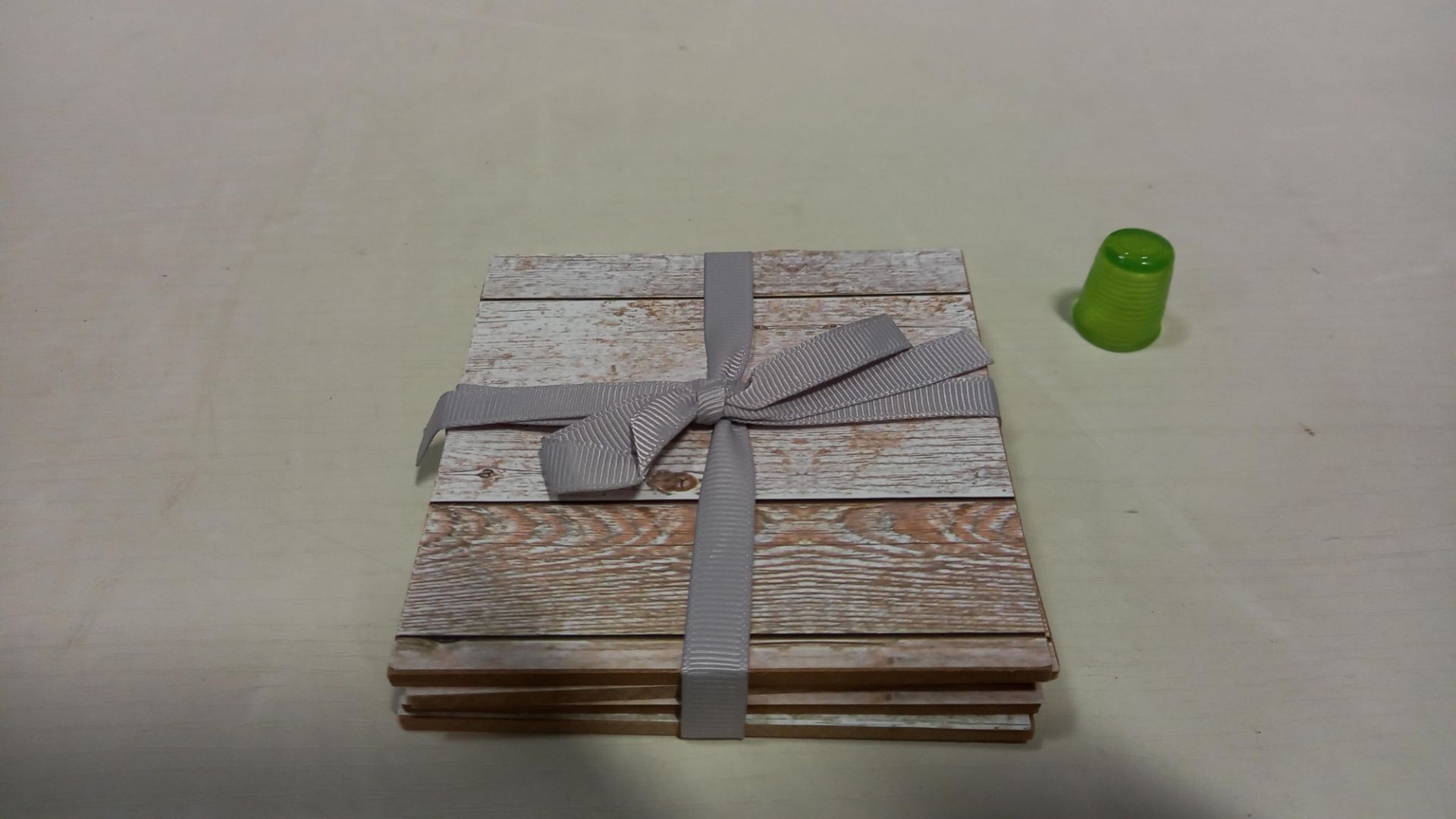 480 X 4 PACK MDF COASTER SETS - PAPER TOPPED DESIGN - IN 20 CARTONS