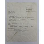 Steve Jobs 1973 Hand-Written and Signed Job Application