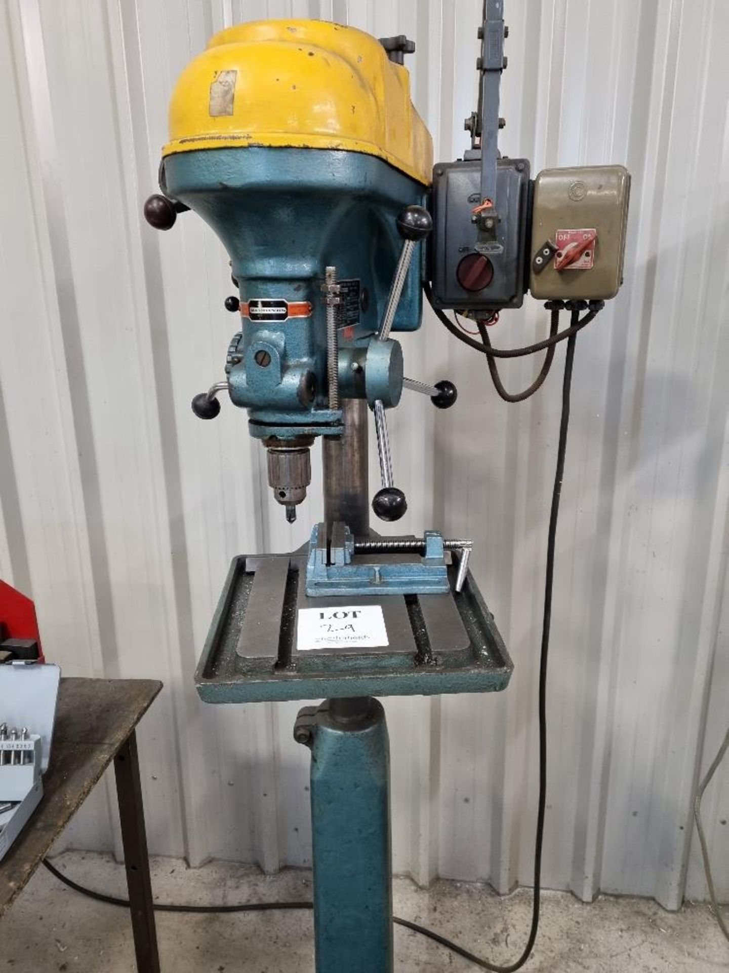 Meddings MF4BP pillar drill. Serial No. 788962 (not including vice)