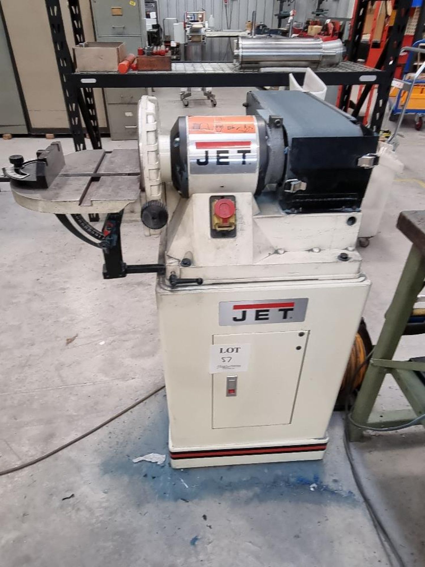 JET JSG96 combination belt and disc sander. Serial No. 130524204. Year of manufacture 2013