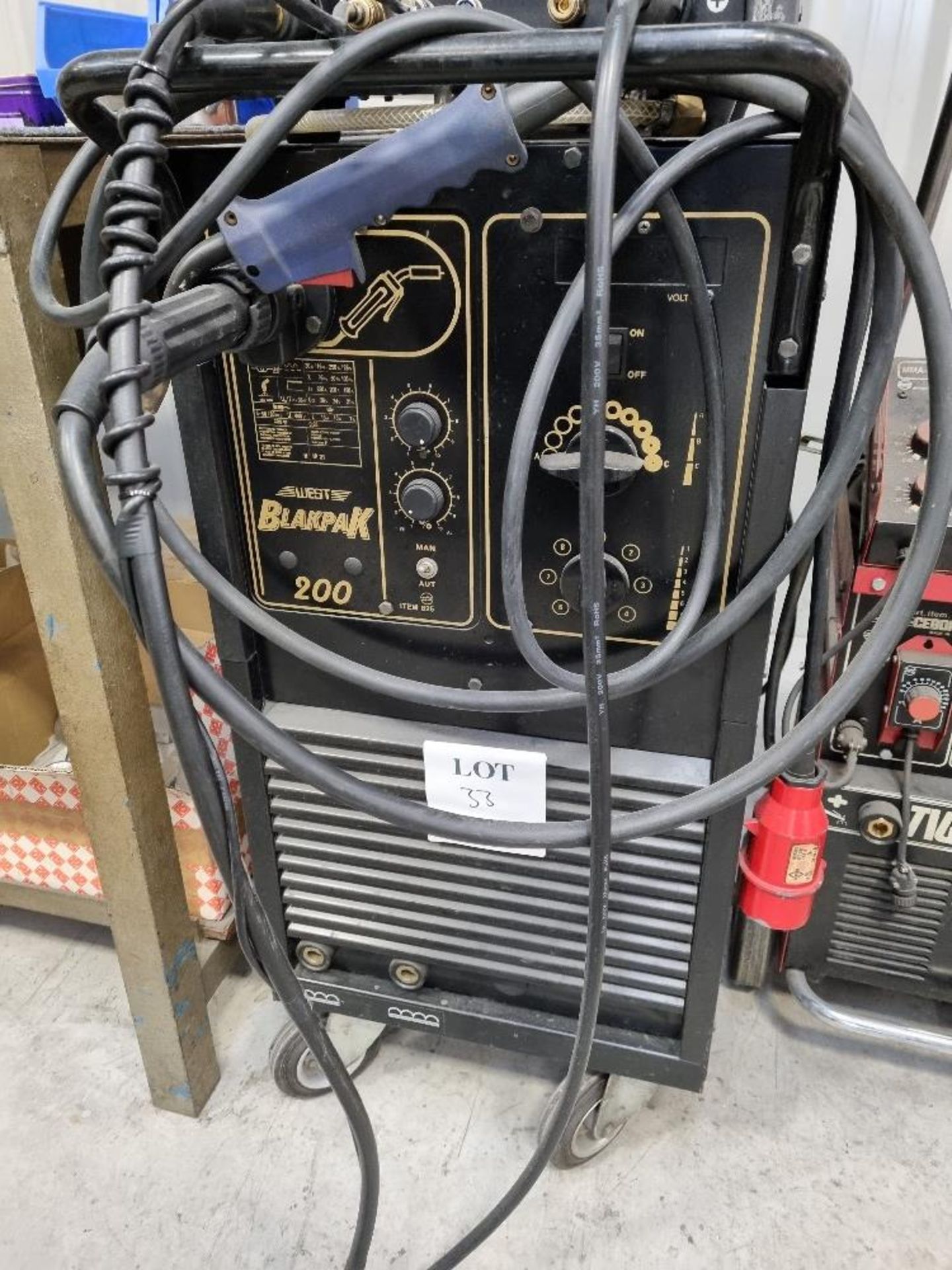 West Blakpak 200 mig welder