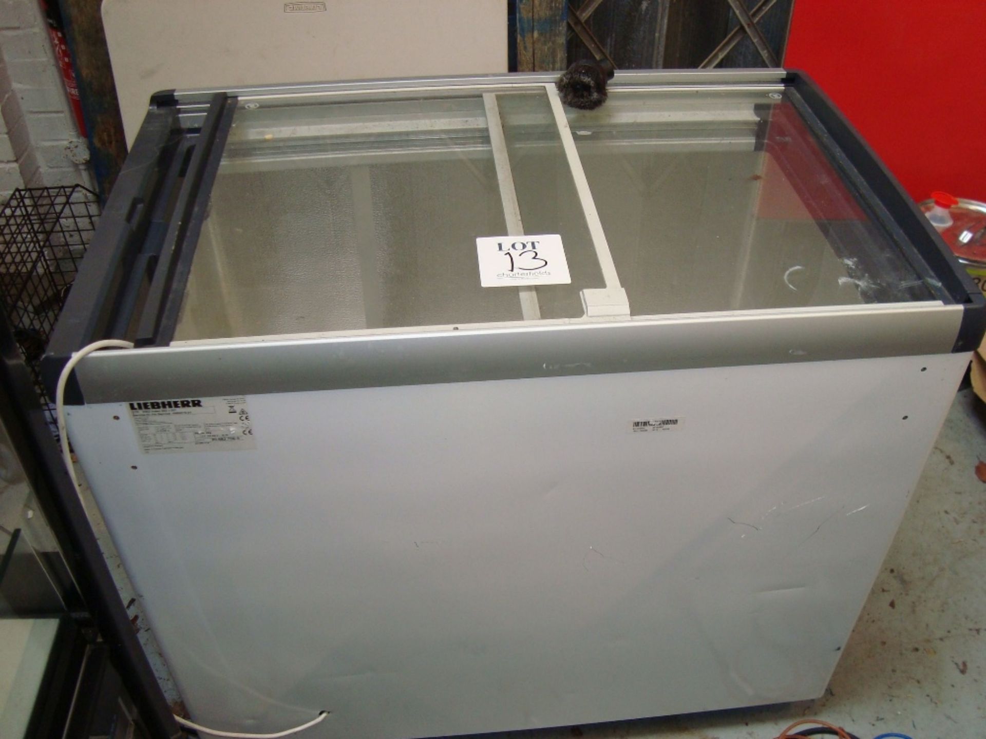 A Liebherr GTE3352 display ice cream freezer