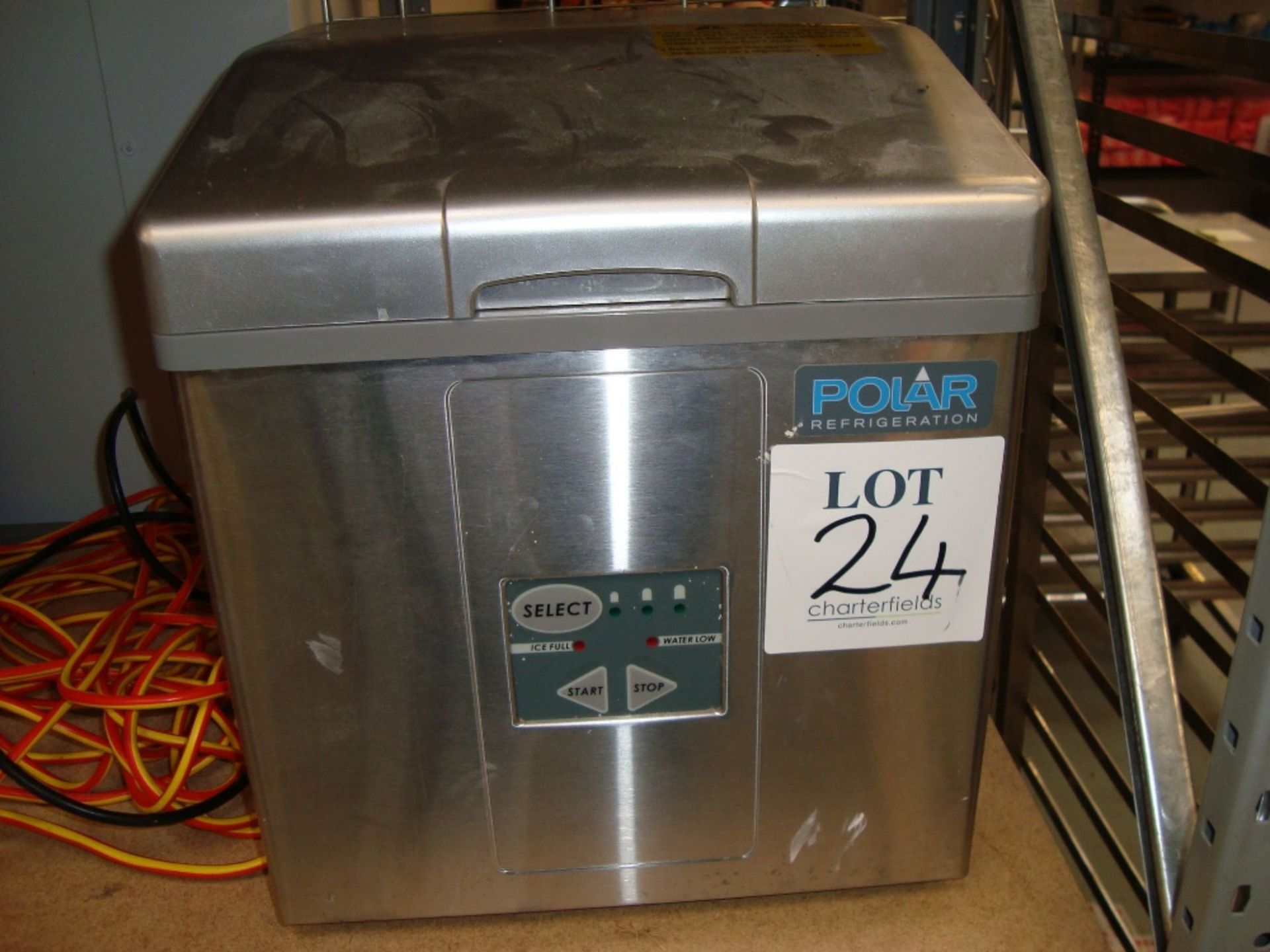 A Polar countertop ice machine