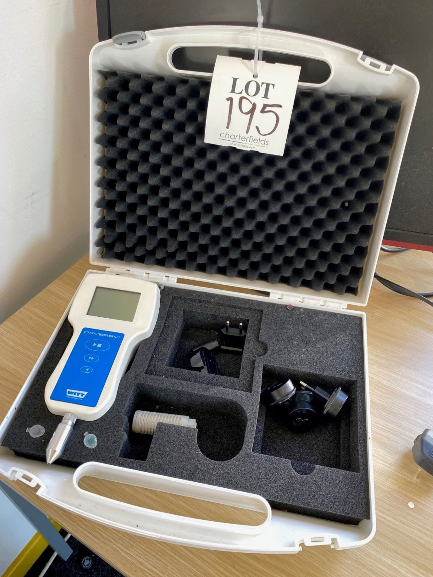 An Oxy Baby oxygen measuring device