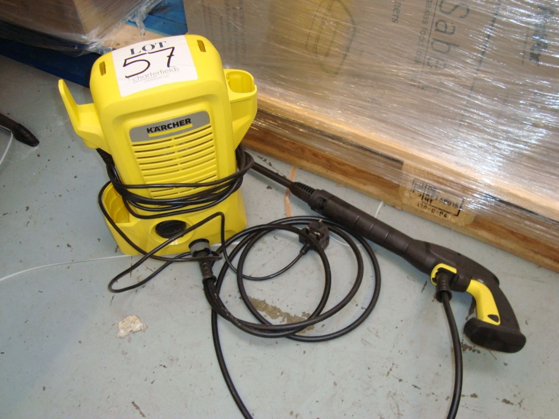 A Karcher K2 pressure washer