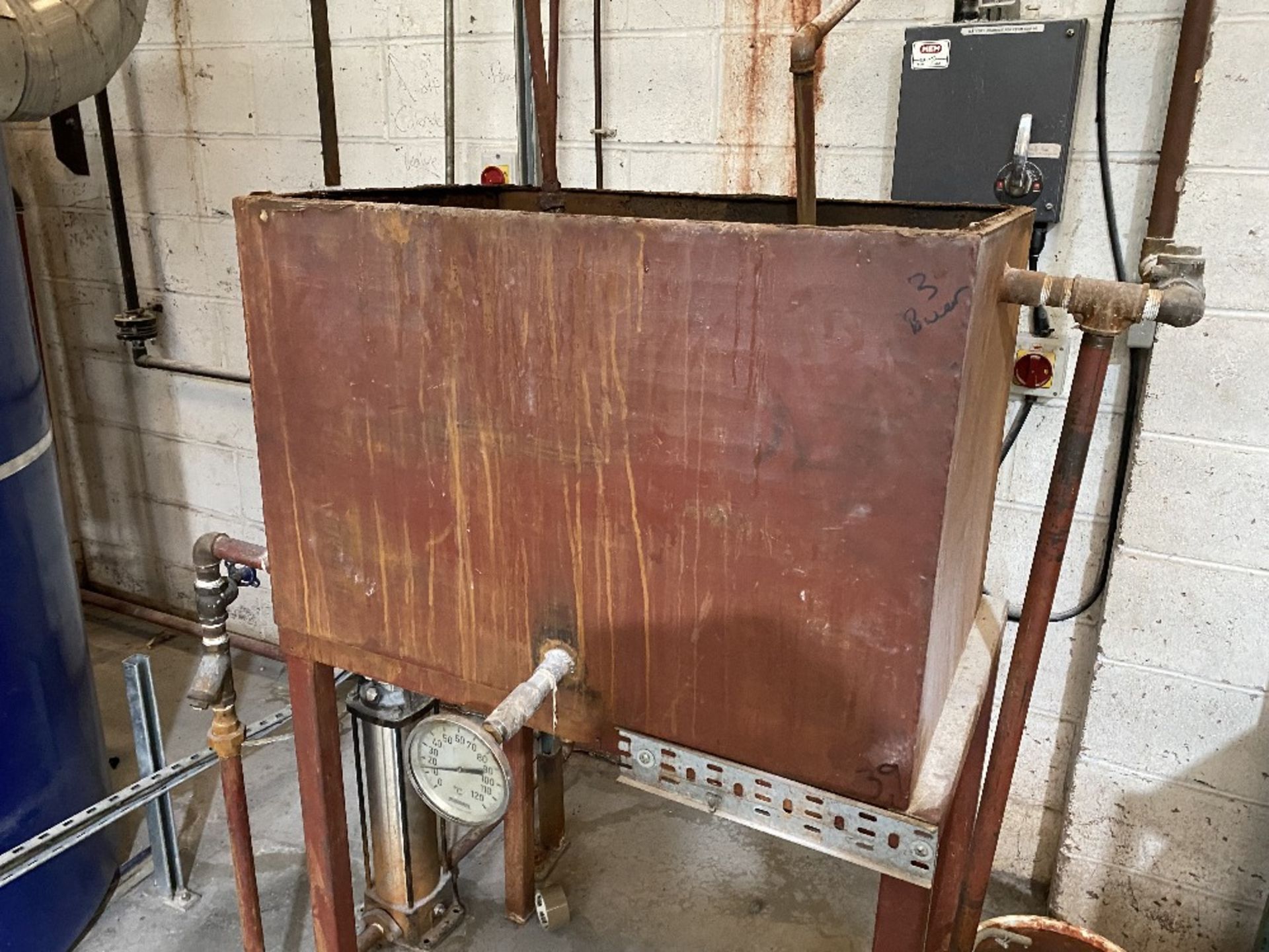 Fulton fuel-fired steam boiler, model 30J, Serial No. B9883, Year of Manufacture 2017 (METHOD - Image 4 of 6