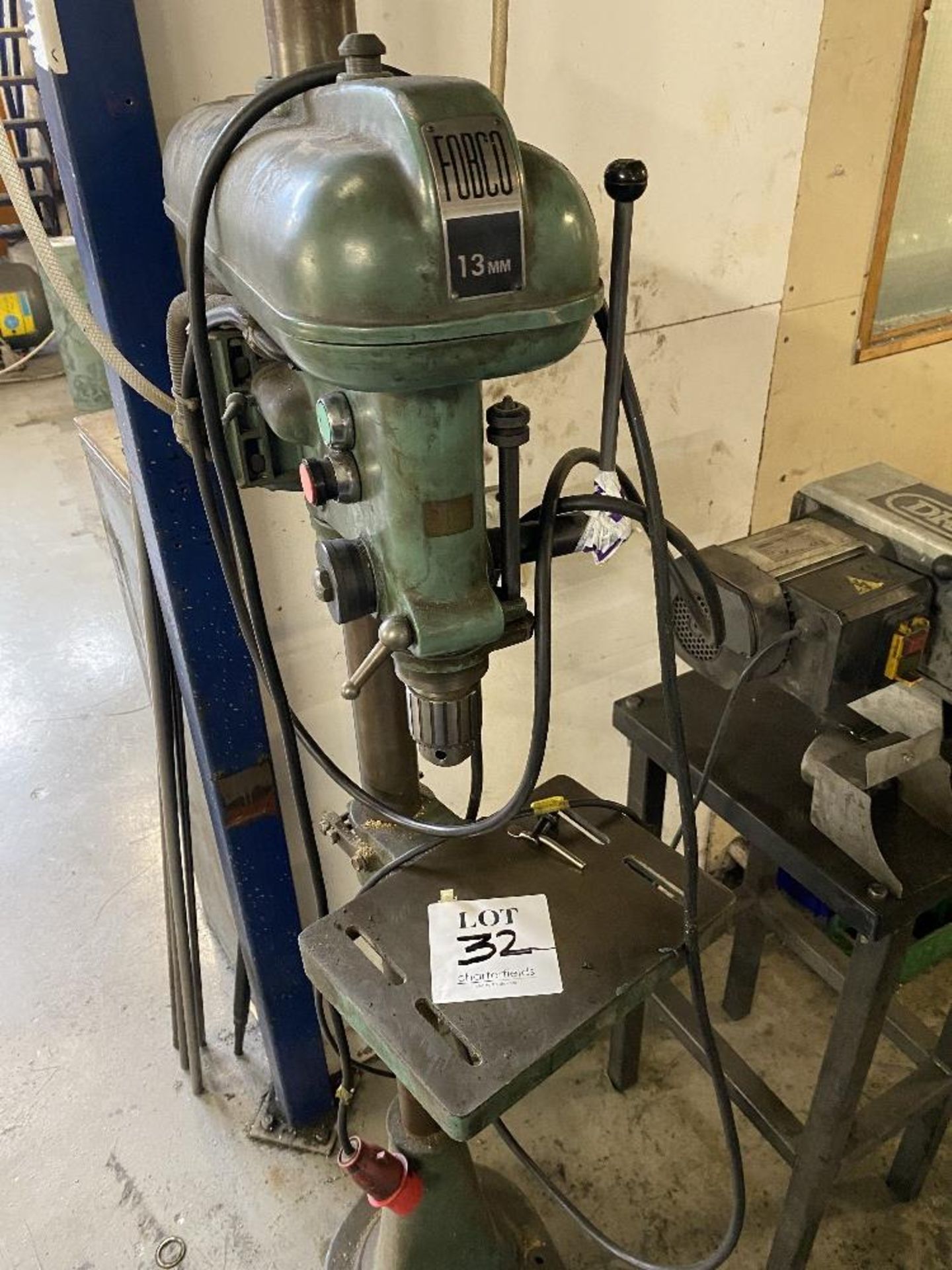 Fobco 13mm pillar drill, Serial No. 53333