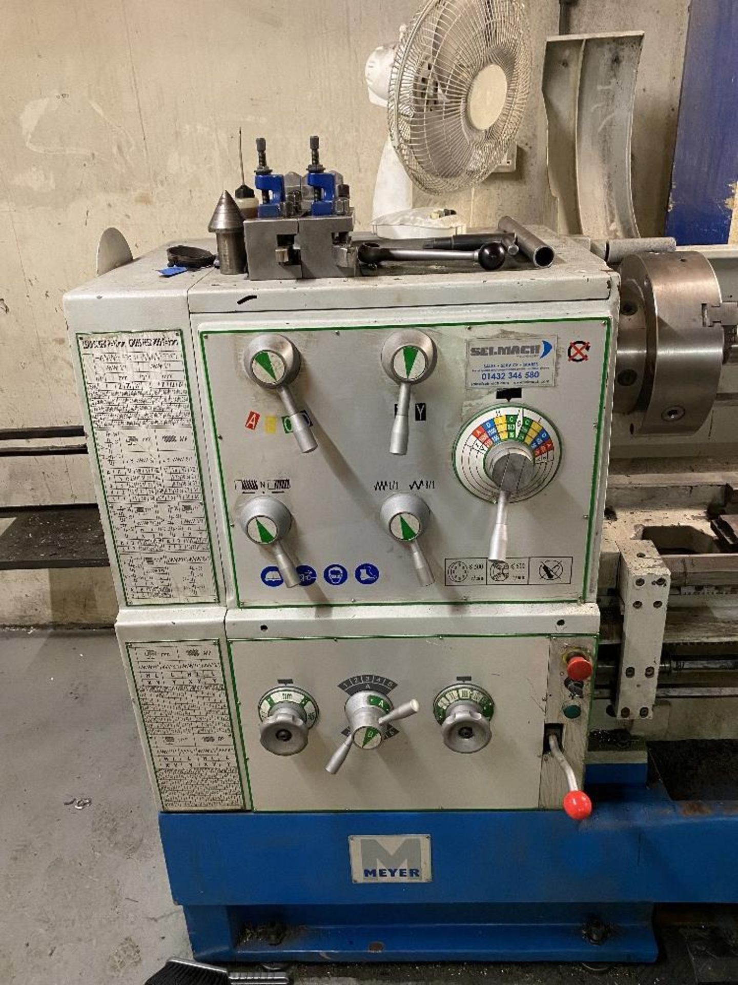 Meyer ST 3066 precision centre lathe with Sino SDS 6-2V control, Serial No. 0717080160, Year of - Image 2 of 6