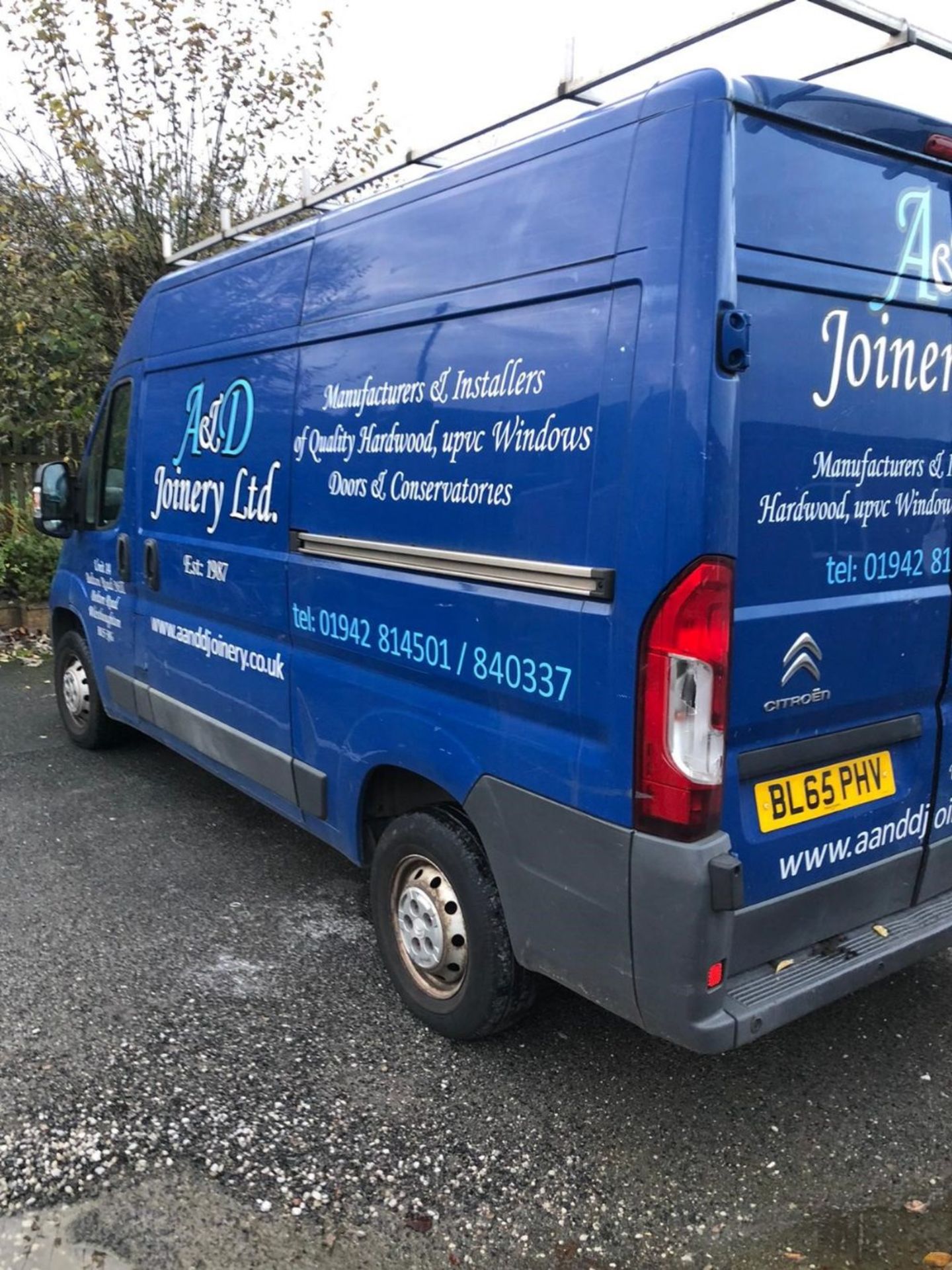 Citroen Relay 35 L2H2 enterprise HDi panel van in blue, Registration No. BL65 PHV, Date First - Image 4 of 15