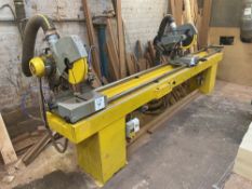 Pertici double headed mitre saw with 3.4m bed (METHOD STATEMENT AND RISK ASSESSEMENT REQUIRED