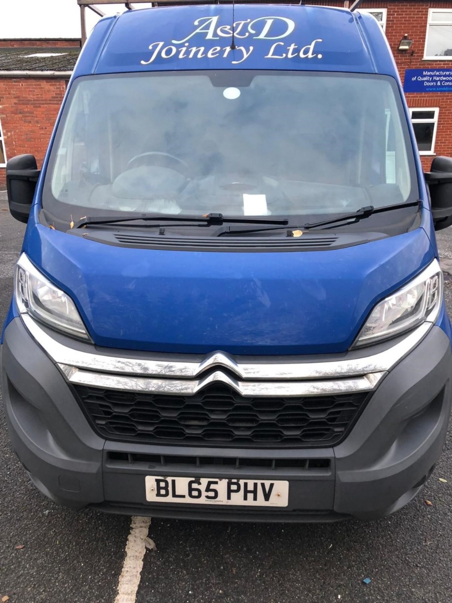 Citroen Relay 35 L2H2 enterprise HDi panel van in blue, Registration No. BL65 PHV, Date First