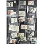 COLLECTIONS & ACCUMULATIONS GB & COMMONWEALTH small box packed with black stock cards North Borneo