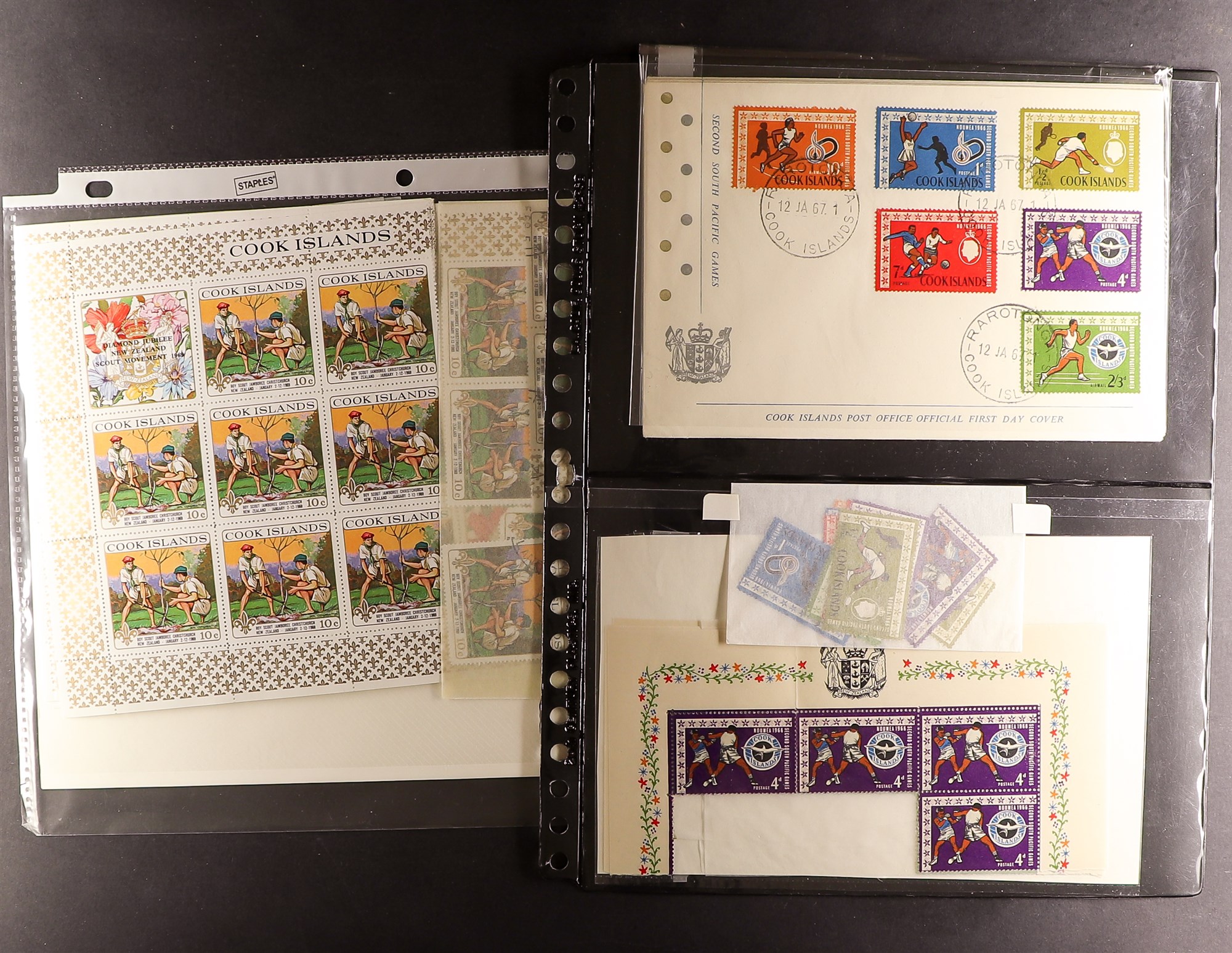 COLLECTIONS & ACCUMULATIONS STAMPS & COVERS in a box. An interesting accumulation of - Image 3 of 7