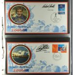 GREAT BRITAIN 2000 SYDNEY OLYMPICS / 2006 MELBOURNE COMMONWEALTH GAMES TEAM GB BENHAM COVERS