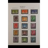 SEYCHELLES 1937 - 1952 KGVI REIGN COMPLETE MINT COLLECTION. A complete basic run including Postage