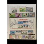 SAMOA 1977 TO 1984 NEVER HINGED MINT COLLECTION of sets, gutter pairs & miniature sheets on album