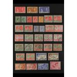 ST KITTS-NEVIS 1937 - 1952 FINE USED COLLECTION basic completion from 1937 Coronation to 1952