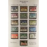 BR. ANTARCTIC TERR. 1963 TO 2017 NEVER HINGED MINT COLLECTION near - complete from 1963-69
