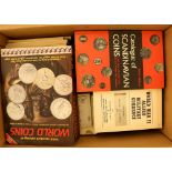 NUMISMATIC LITERATURE in a large box, includes various catalogue & handbooks, 1976 Gold Coins of